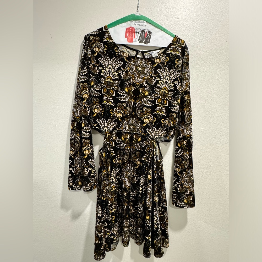 Velvet Paisley Volcom Dress